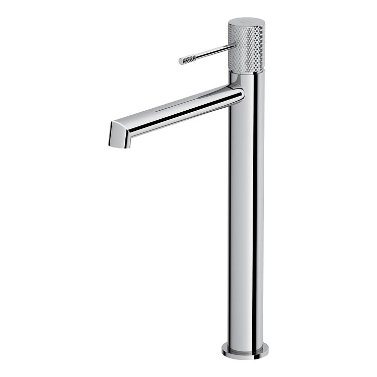 Cersanit S951-592 - Waschbeckenarmatur ZEN 32,2 cm glänzendes Chrom
