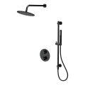 Cersanit S952-033 - Dusch-Set mit thermostatischer Unterputz-Armatur ZEN schwarz
