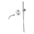 Cersanit S952-034 - Badewannenset mit thermostatischem Unterputzarmatur ZEN in glänzendem Chrom