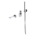 Cersanit S952-036 - Badewannenset mit Unterputzarmatur CITY Hochglanzchrom