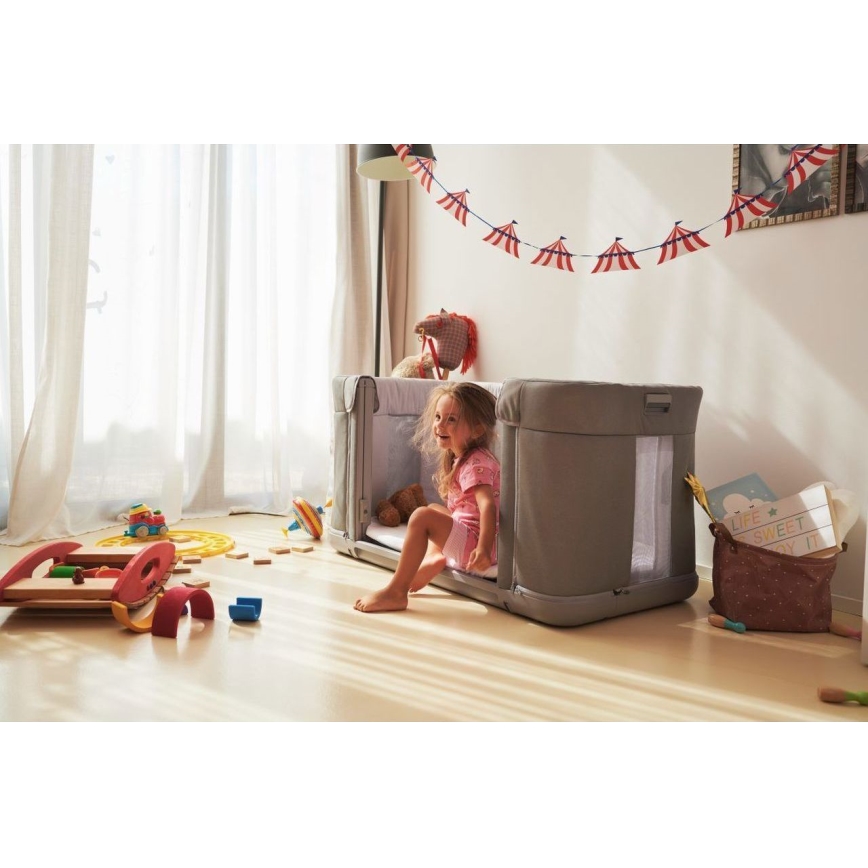 Chicco - Babybett 3in1 3v1 NEXT2ME FOREVER dunkelgrau
