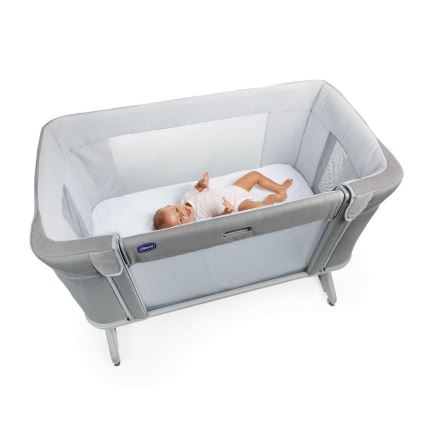 Chicco - Babybett 3in1 3v1 NEXT2ME FOREVER dunkelgrau