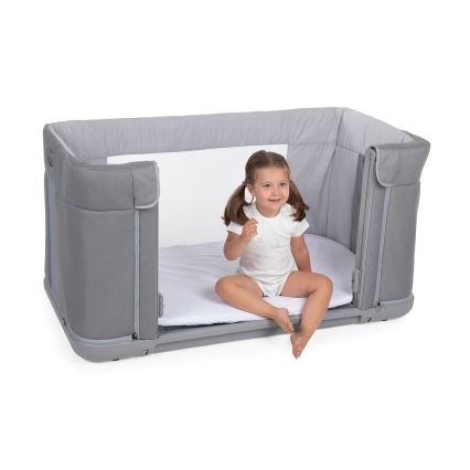 Chicco - Babybett 3in1 3v1 NEXT2ME FOREVER dunkelgrau