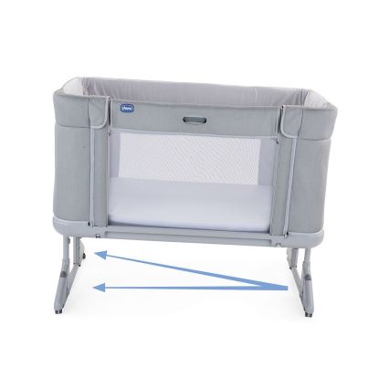 Chicco - Babybett 3in1 3v1 NEXT2ME FOREVER dunkelgrau