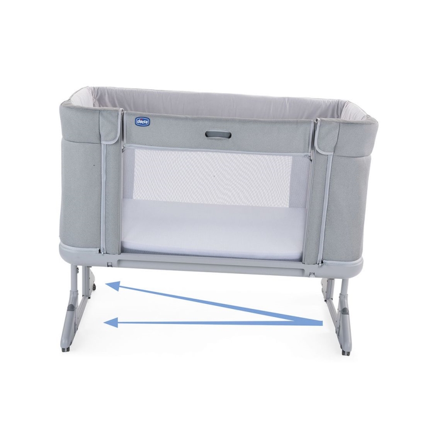 Chicco - Babybett 3in1 3v1 NEXT2ME FOREVER dunkelgrau