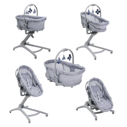 Chicco - Babybett 5in1 BABY HUG PRO grau