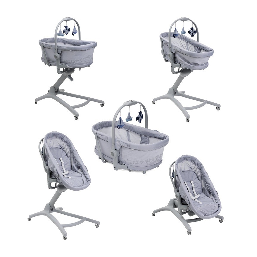 Chicco - Babybett 5in1 BABY HUG PRO grau
