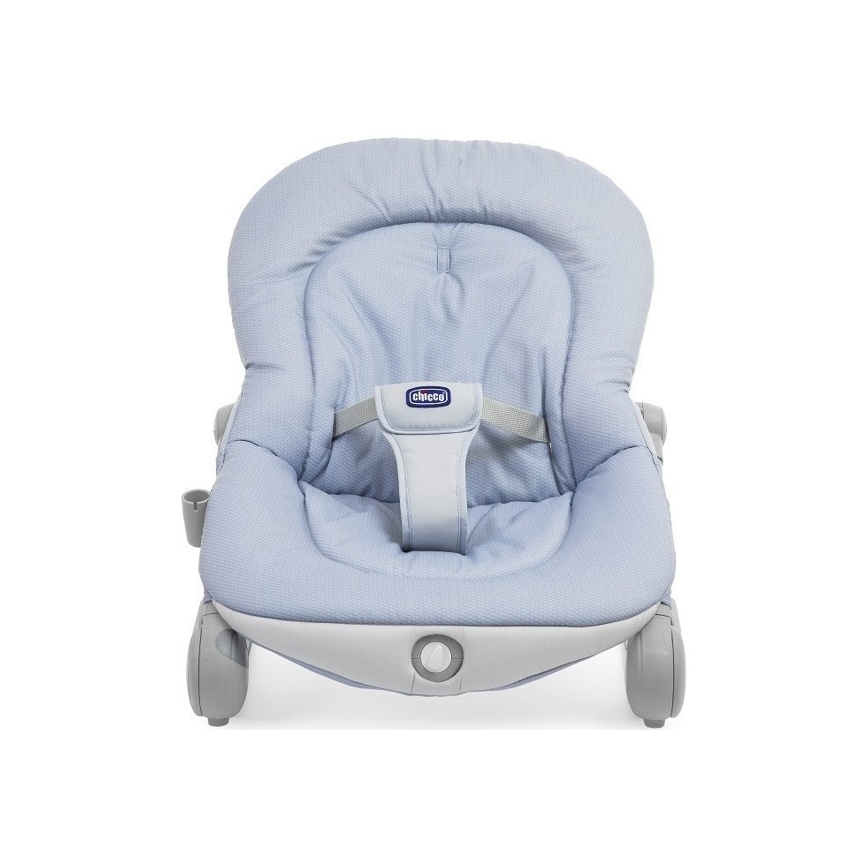 Chicco - Babywippe mit Vibrationsfunktion und Melodie BALLOON Dots 2xAA + 1xLR20 blau