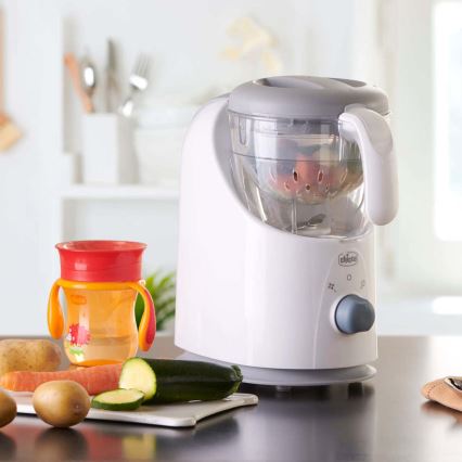 Chicco - Dampfgarer und Mixer 4in1 EASY MEAL