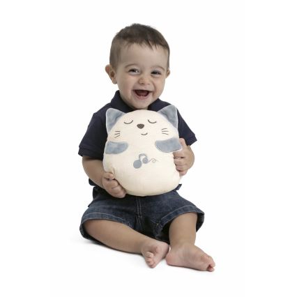 Chicco - Interaktives Plüsch-Spielzeug Katze 3xAAA