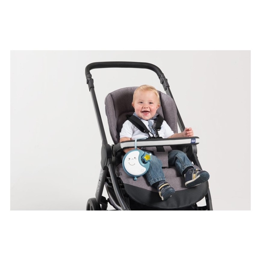 Chicco - Kinderbett Mobile mit Melodie 3in1 NEXT2DREAMS 3xAA blau