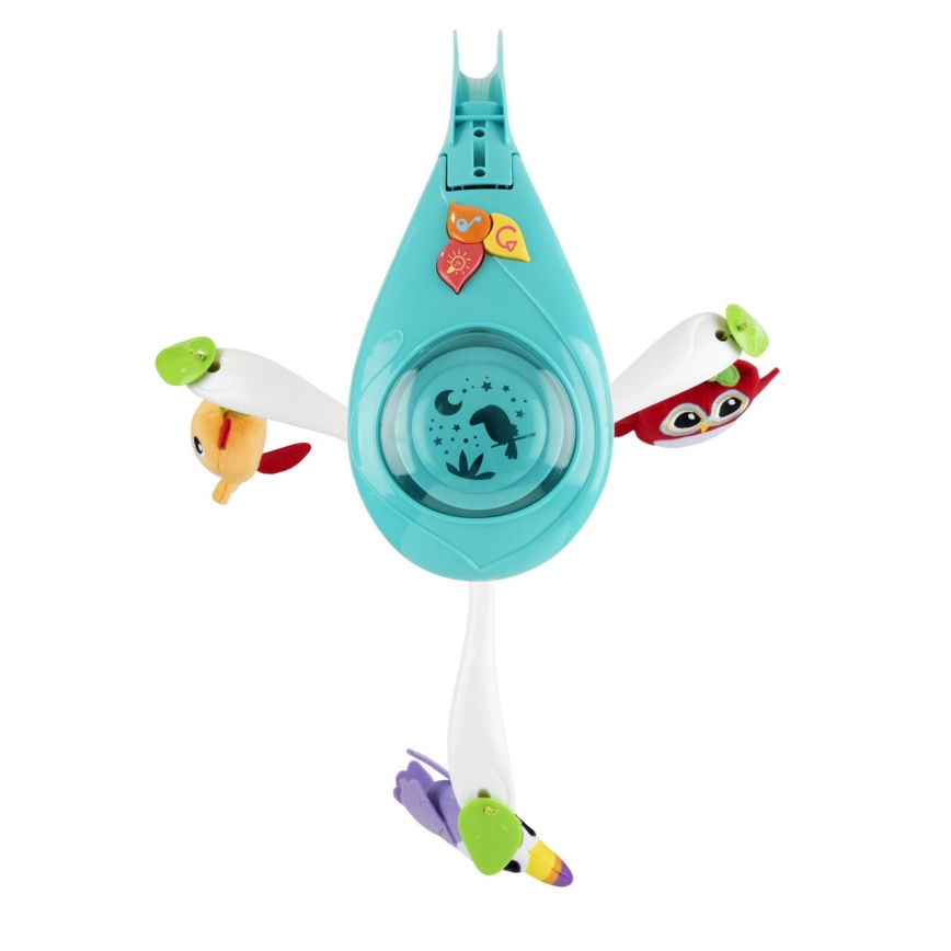 Chicco - Kinderbettchen-Mobile mit Projektor MAGIC FOREST 3xAA