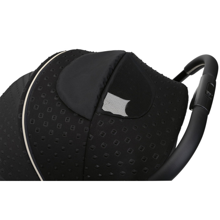 Chicco - Kinderwagen GOODY XPLUS Black Re_Lux Eco+ + Rutschauto ALL AROUND