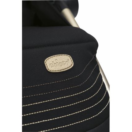 Chicco - Kinderwagen GOODY XPLUS Black Re_Lux Eco+ + Rutschauto ALL AROUND