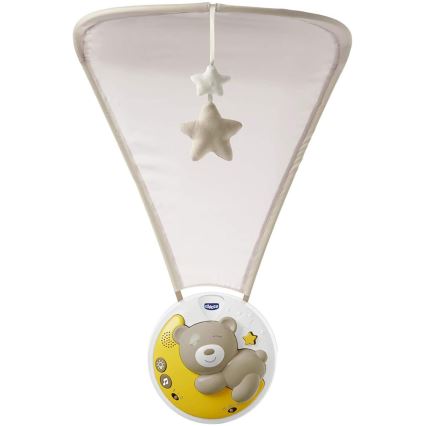 Chicco - Krippenprojektor mit Melodie 3in1 NEXT2MOON grau