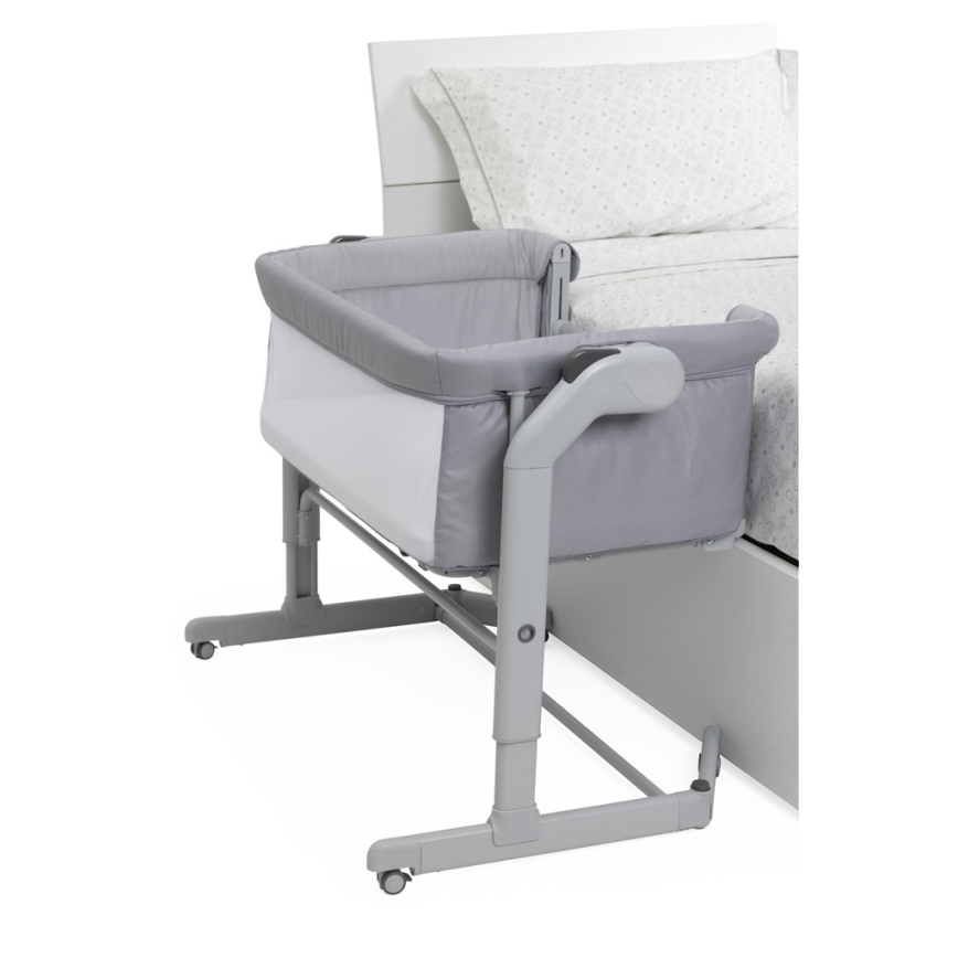 Chicco - Babybett 2in1 NEXT2ME MAGIC EVO Hellgrau