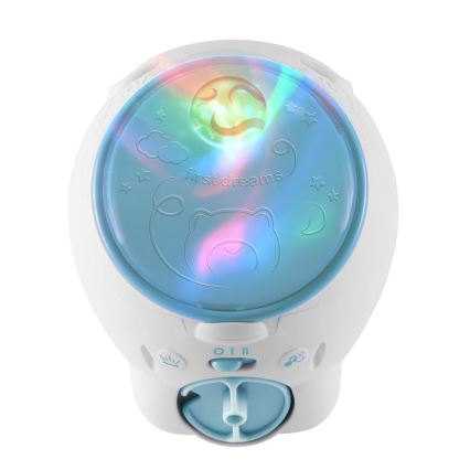 Chicco - Projektor für Kinder 2-in-1 POLAR BEAR blau