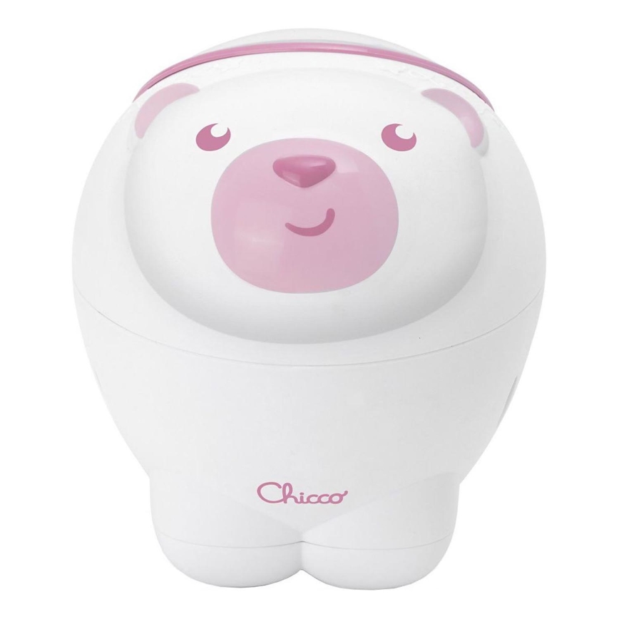 Chicco - Projektor für Kinder 2-in-1 POLAR BEAR rosa