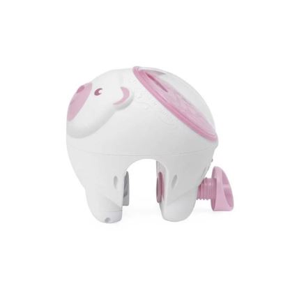 Chicco - Projektor für Kinder 2-in-1 POLAR BEAR rosa