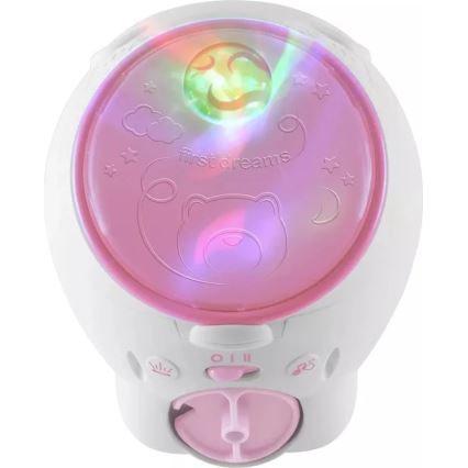 Chicco - Projektor für Kinder 2-in-1 POLAR BEAR rosa
