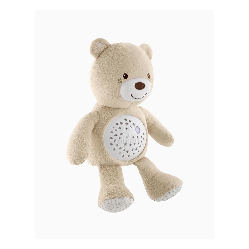 Chicco - Projektor mit Melodie BABY BEAR 3xAAA beige