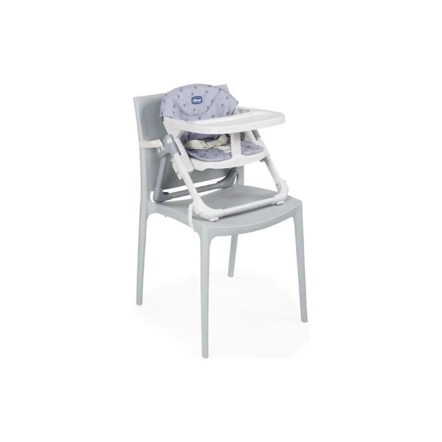 Chicco - Tragbarer Kinderstuhl mit Sitzerhöhung CHAIRY blau