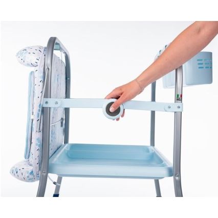 Chicco – Wickeltisch mit Badewanne CUDDLE&BUBBLE blau