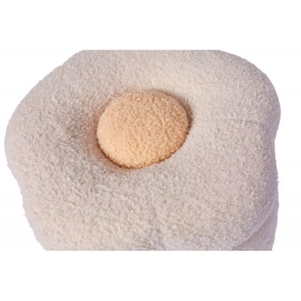 Childhome - Hocker BLUME d 35 cm cremefarben