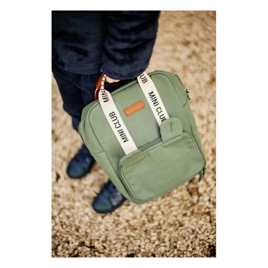Childhome - Kinder-Rucksack MINI CLUB grün