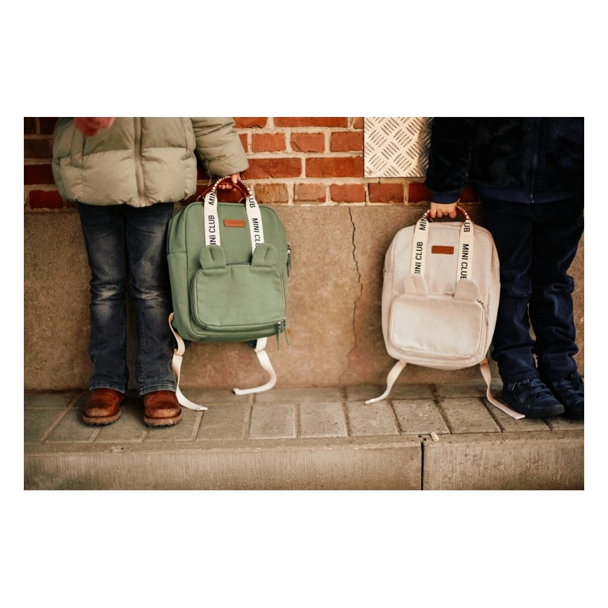 Childhome - Kinder-Rucksack MINI CLUB grün