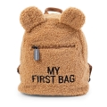 Childhome - Kinderrucksack MY FIRST BAG Braun