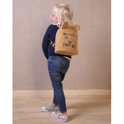 Childhome – Kinderrucksack MY FIRST BAG braun