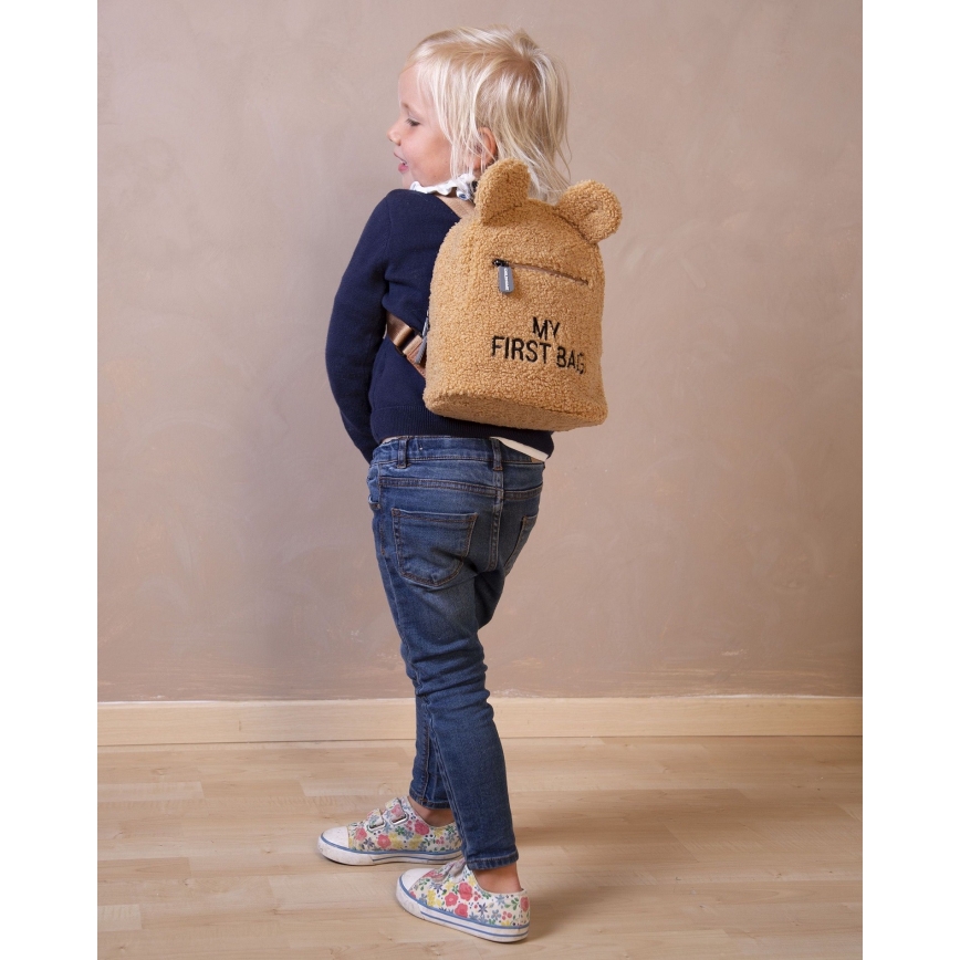 Childhome – Kinderrucksack MY FIRST BAG braun