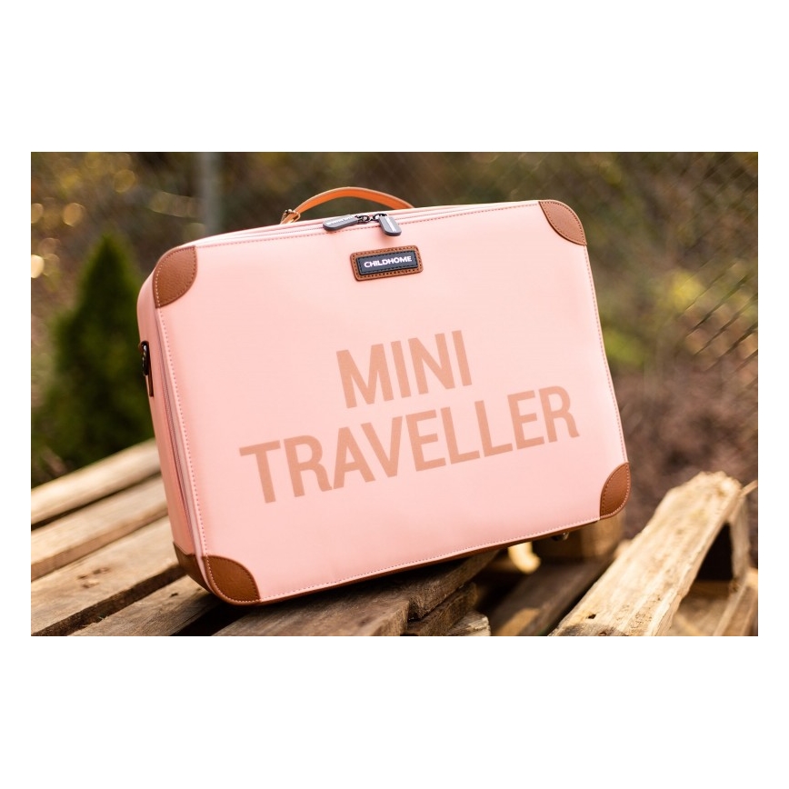 Childhome - Reisekoffer für Kinder COPPER rosa