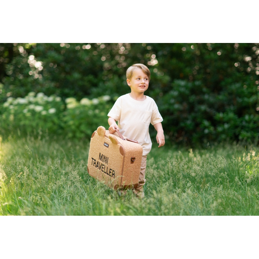 Childhome - Reisekoffer für Kinder TEDDY braun