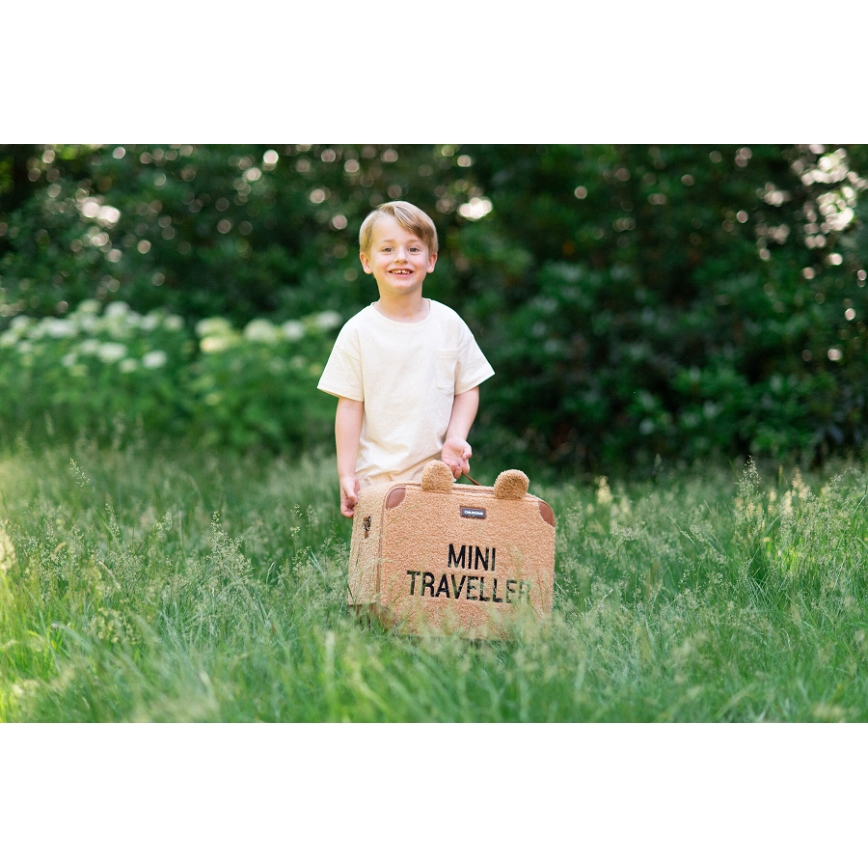 Childhome - Reisekoffer für Kinder TEDDY braun