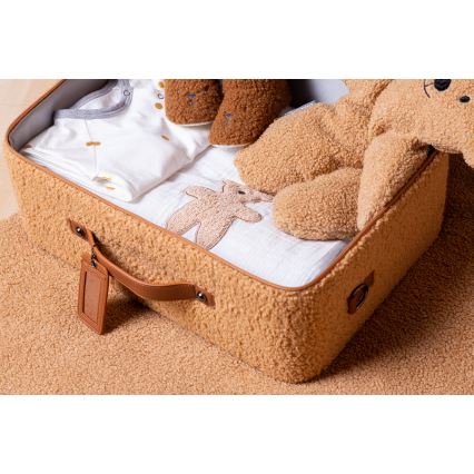 Childhome - Reisekoffer für Kinder TEDDY braun