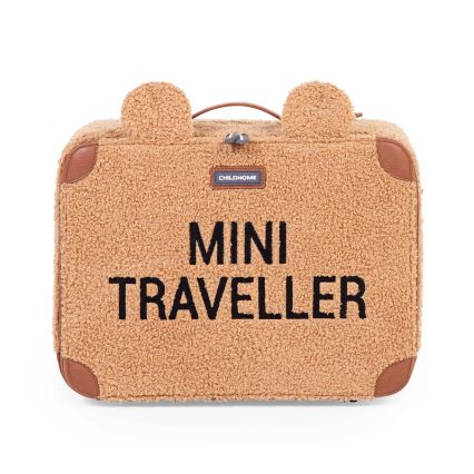 Childhome - Reisekoffer für Kinder TEDDY braun