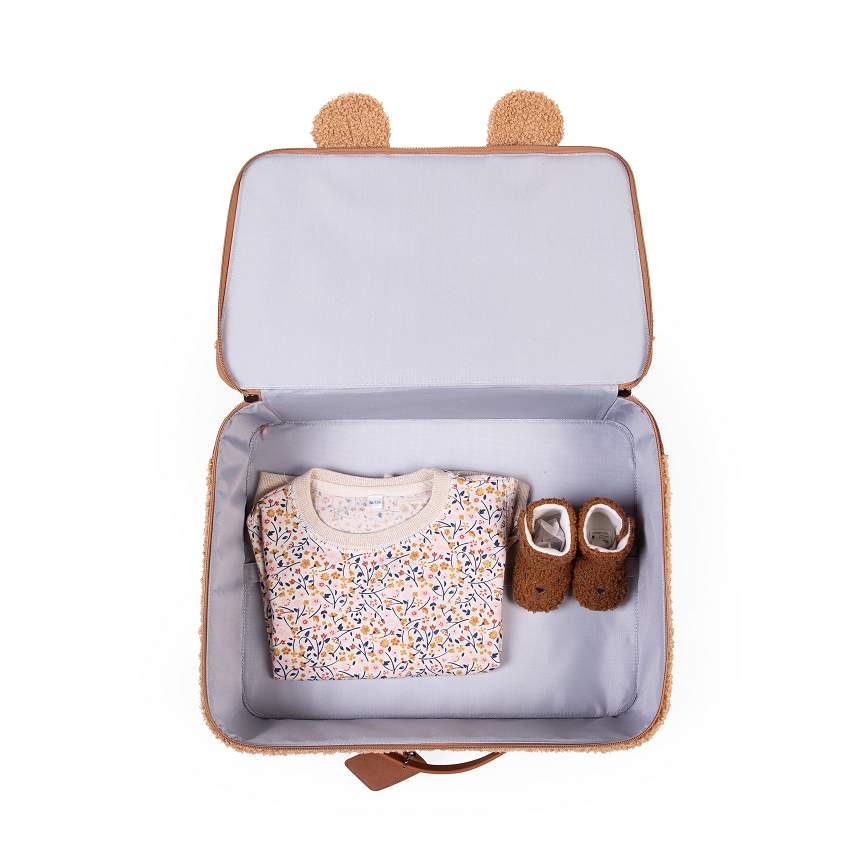 Childhome - Reisekoffer für Kinder TEDDY braun