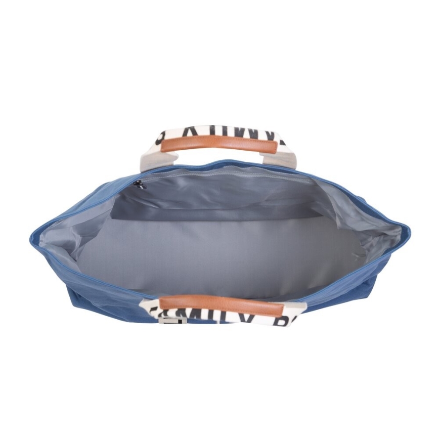 Childhome - Reisetasche FAMILY BAG CANVAS blau