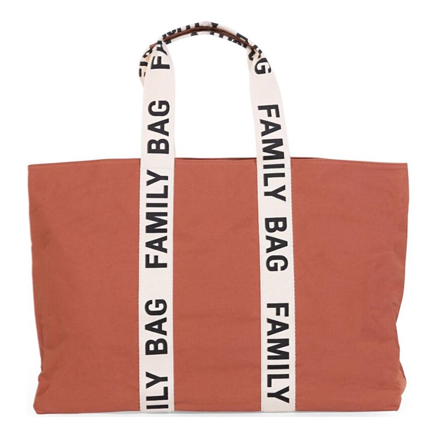 Childhome - Reisetasche FAMILY BAG CANVAS orange