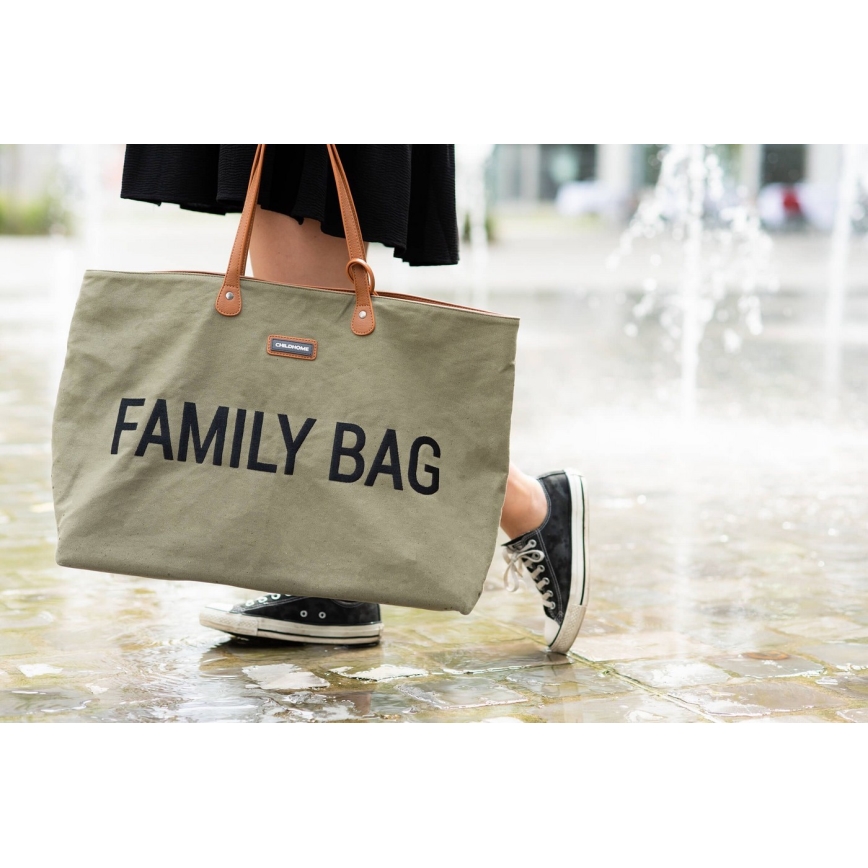 Childhome - Reisetasche FAMILY BAG khaki