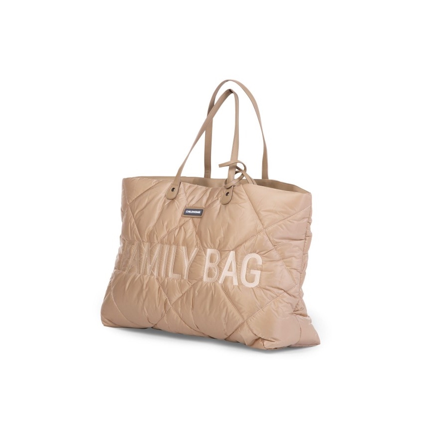 Childhome - Reisetasche FAMILY BAG PUFFERED cremefarben