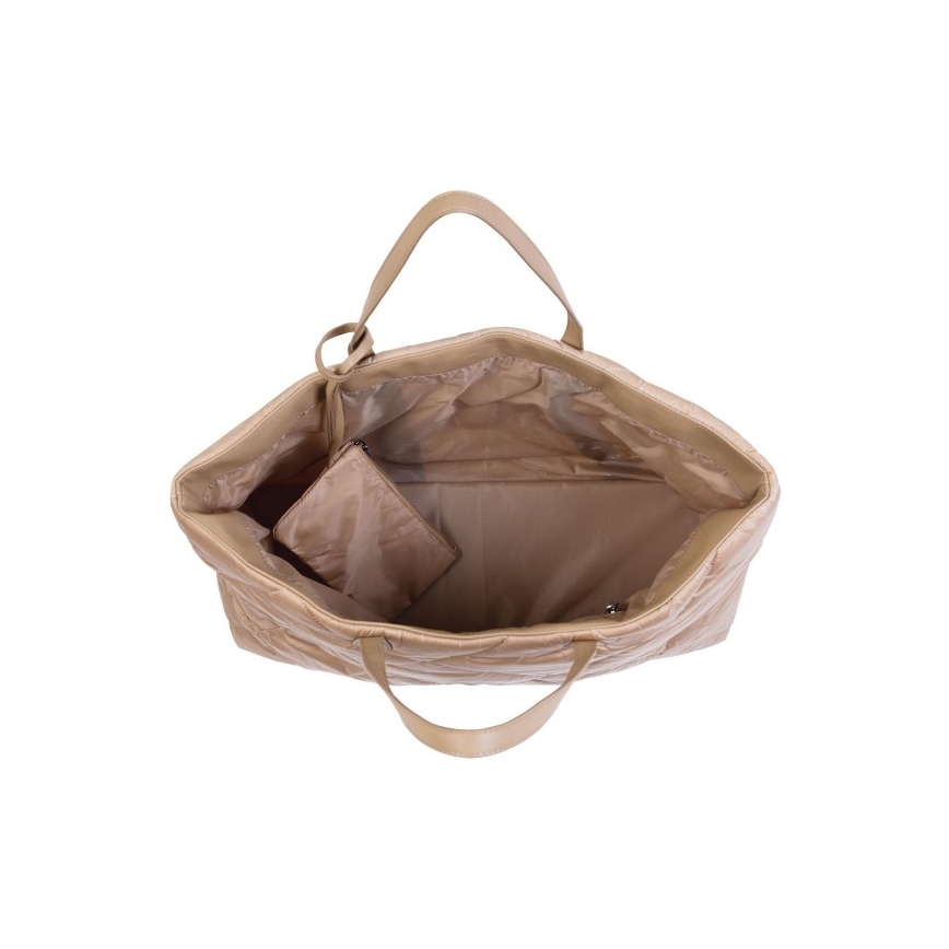 Childhome - Reisetasche FAMILY BAG PUFFERED cremefarben