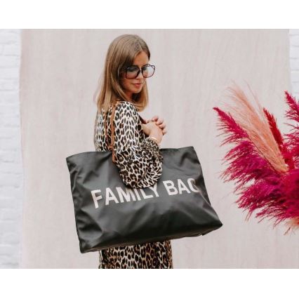 Childhome - Reisetasche FAMILY BAG schwarz