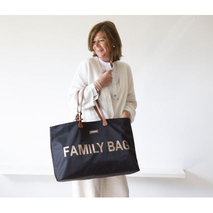 Childhome - Reisetasche FAMILY BAG schwarz