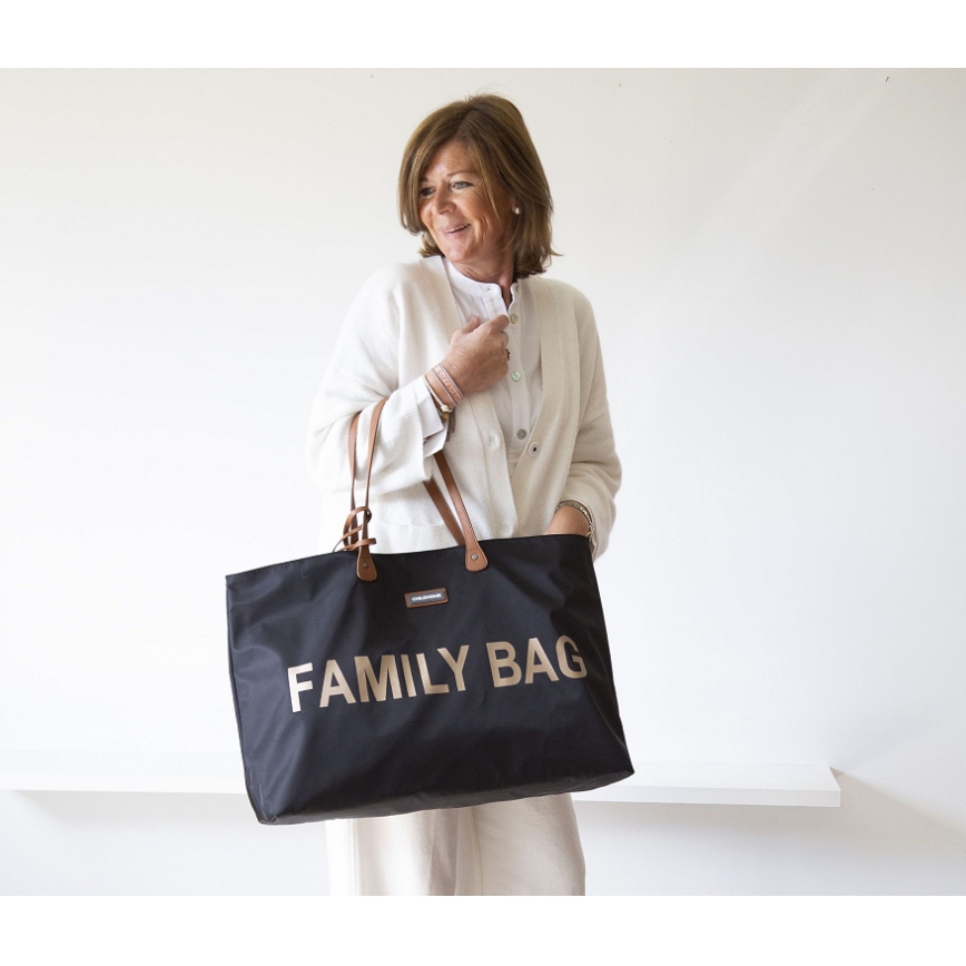 Childhome - Reisetasche FAMILY BAG schwarz