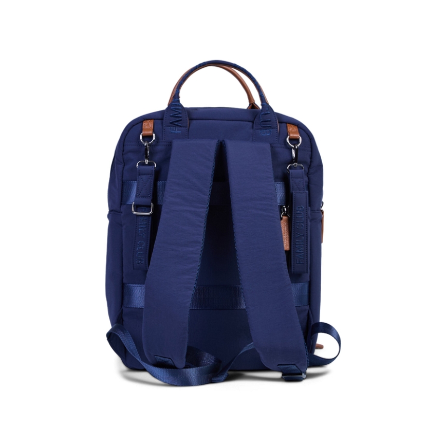 Childhome - Wickelrucksack FAMILY CLUB blau