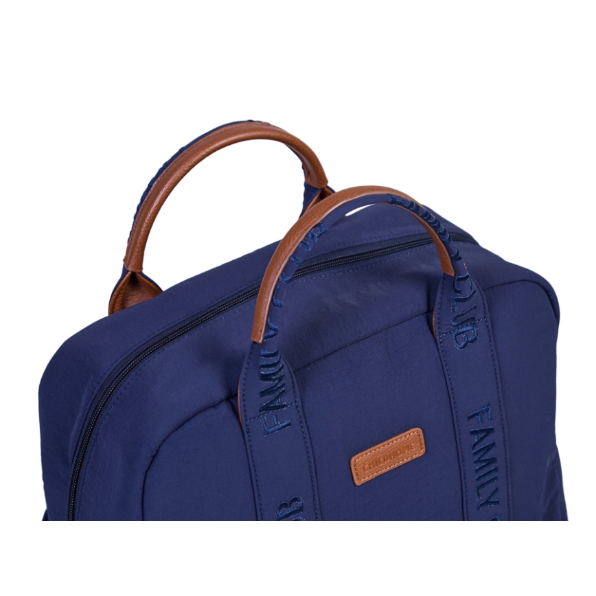 Childhome - Wickelrucksack FAMILY CLUB blau