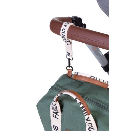 Childhome - Wickelrucksack FAMILY CLUB grün